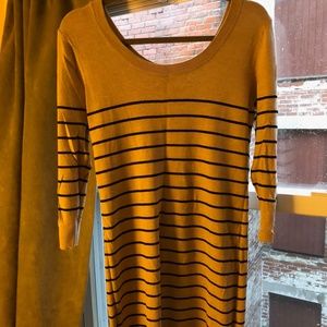 Fitted Striped H&M Dress